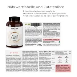 Nutri+ Period Support Nährwerte