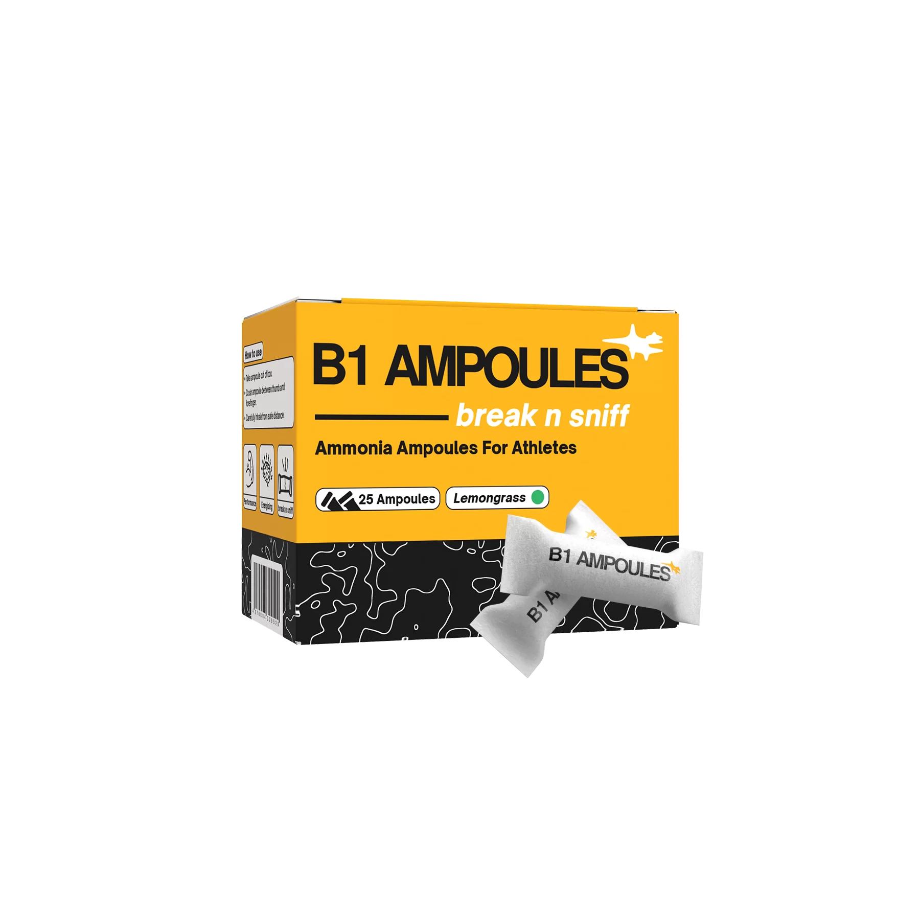 B1 Athletics smelling ampoules | buy online
