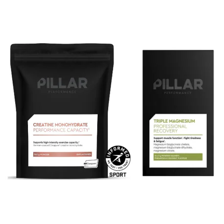 PILLAR Performance Creatine + GRATIS TravelPack Magnesium